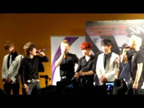 Block B fan meet Singapore