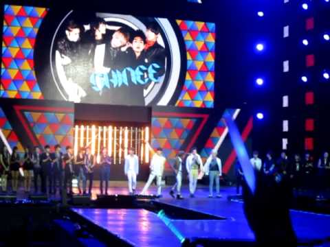 [FANCAM] 130309 Mubank JKT - All artists introduction