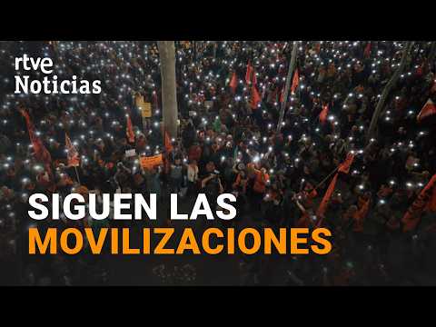 Se repiten las protestas por la vivienda y en homenaje a Maricarmen Abascal | RTVE Noticias