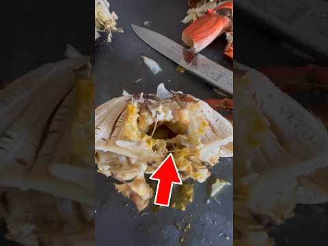 Would you eat it? Crab Mustard #chesapeakebay #crabbing #blue