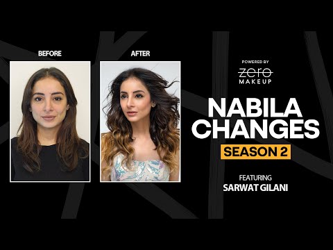 Sarwat Gilani  Makeover By Nabila #sarwatgilani #nabila