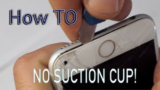 The Best way How To  Remove iPhone Screen without a Suction cup 6 6s 6s plus