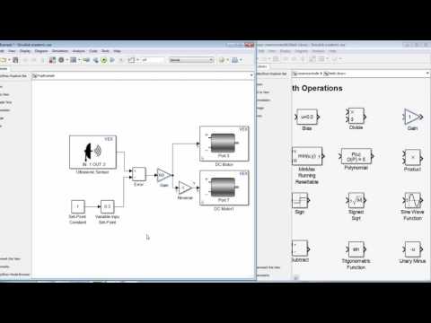 Getting Started with VEX Robotics Using MATLAB and Simulink, Part 6: Obstacle Detection