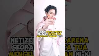 Download lagu Netizen emosi karena seorang wanita tua mengelus tangan Ni-ki ENHYPEN #kpop #shorts mp3