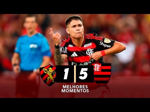 GOLAÇO DO FLAMENGO HOJE | Sport 1x5 Flamengo | MELHORES MOMENTOS | Brasileirão 2025