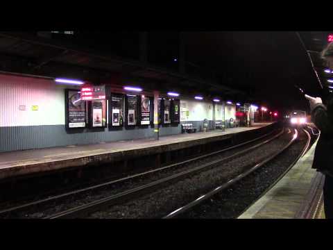 Tara Street HD-Irish Rail Dart no.8639 arrives on service to Howth & 8520 class arrives for Pearse