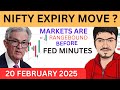 Tomorrow Market Prediction 20 February BANKNIFTY PREDICTION NIFTY ANALYSIS NIFTY Prediction