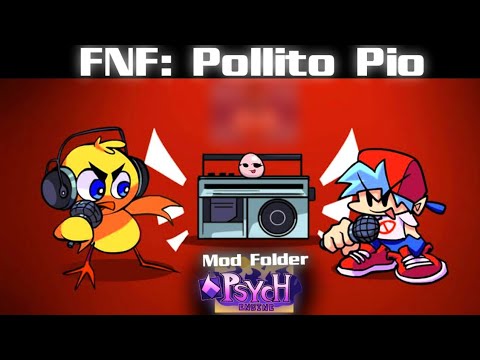 Friday Night Funkin: Pollito Pio - On the radio [Mod Folder] (Optimizado Para Android/Pc)