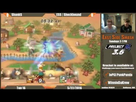 ESS Monthly #1: ShankS (Fox) Vs ESS | Shockbound (Sonic)- Winners R1 - Project M Top 16