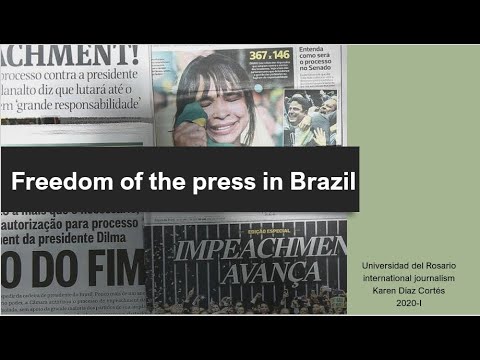Freedom press in Brazil