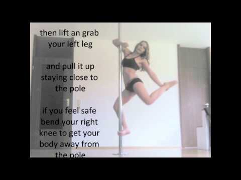 Pole Dance Tutorial: Skater + Variations