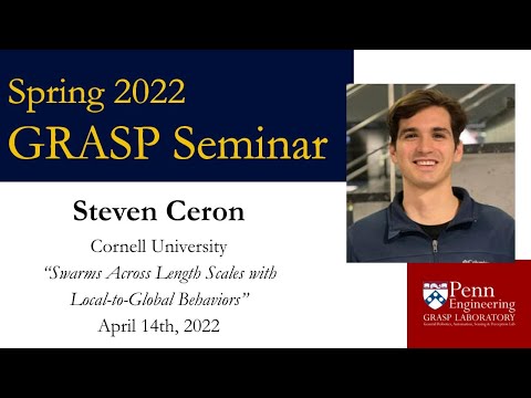 SPRING 2022 GRASP Special Seminar - Steven Ceron, Cornell University