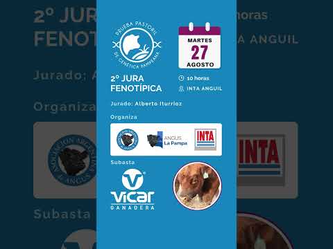Martes 27 de Agosto en INTA Anguil, 2º Jura Fenotípica de la Prueba Pastoril Genética Pampeana.