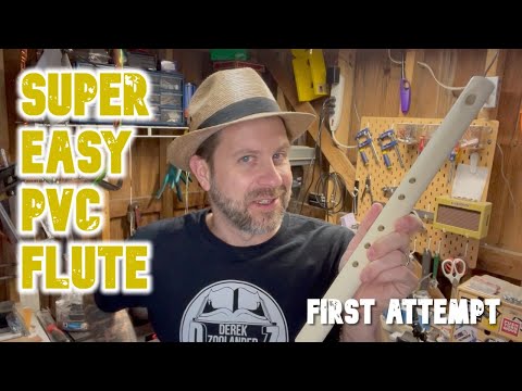 My First Attempt at Making a PVC Native American-style Flute