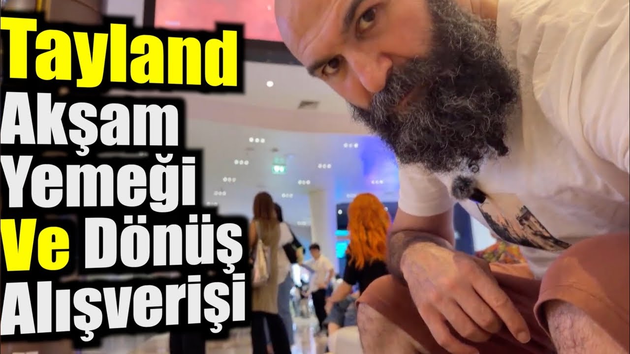 Tayland Akşam yemegi ve donus alışverişi [🔴 NPC Esnaf ]