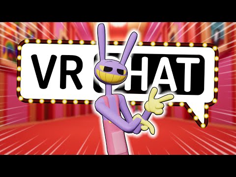 JAX IS BULLYING EVERYONE IN VRCHAT! | The Amazing Digital Circus - Funny moments -