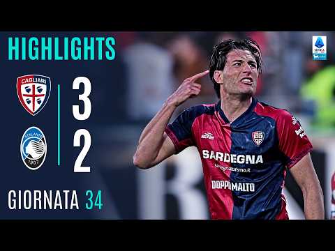 Video highlights della Cagliari vs Atalanta (3 a 2) - Giornata 34 - Fantacalcio e fantamedie