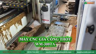 Máy Phay Tubi CNC Nạp Phôi Tự Động WM-300TA-CNC | Tăng Năng Suất Vượt Trội