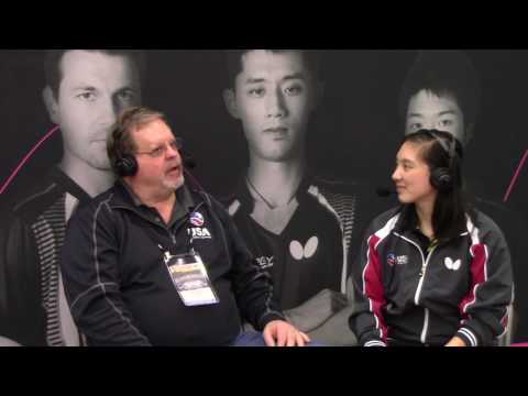2017 Butterfly Arnold Table Tennis Challenge - Interview With Ed Hogshead
