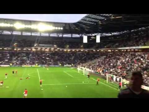 Stadiummk full for MK Dons v Manchester United