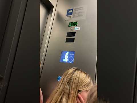 Frankfurt Main tower express elevator # skyscraper from 200m to the ground