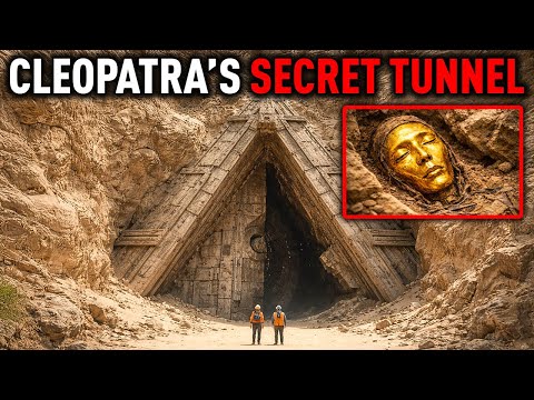 CLEOPATRA FINALLY FOUND? Ancient Geometric Tunnel Unearthed