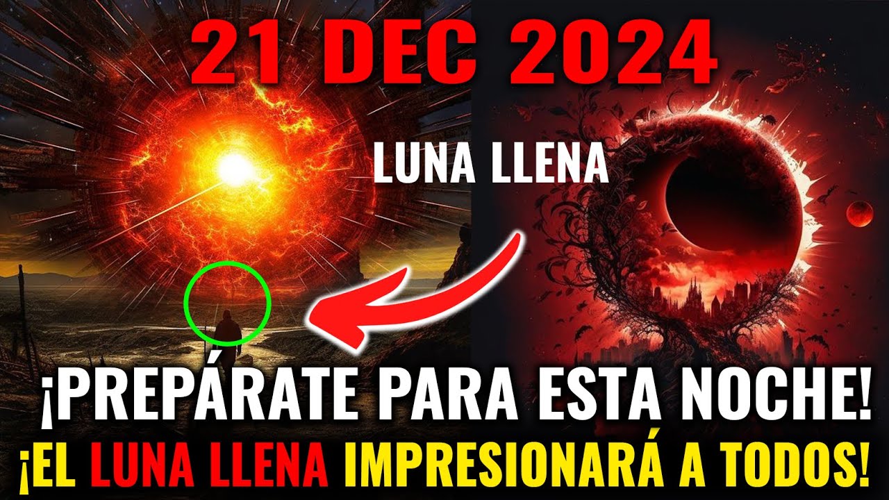 🚨¡EL ASTRÓLOGO SE QUEDÓ SIN PALABRAS! 🌕 El portal LUNA LLENA está casi aquí: ¡es hora de despertar!