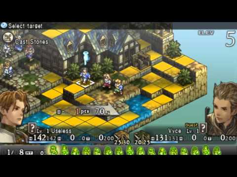Useless Plays: Tactics Ogre (PSP) - Part 1 - Let Us Cling Together!