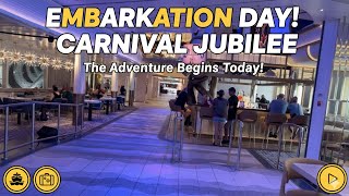 Carnival Jubilee Embarkation Day