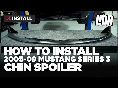 2005-2009 Mustang GT Series 3 Chin Spoiler - Review & Install