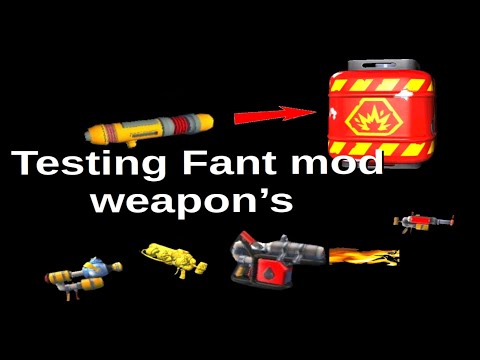 scrap mechanic survival modded - Fant mod 08 Testing some mod weapons - popcorn and bots go together