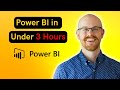 Learn Power BI In Under 3 Hours Formatting Visualizations Dashboards Full Project