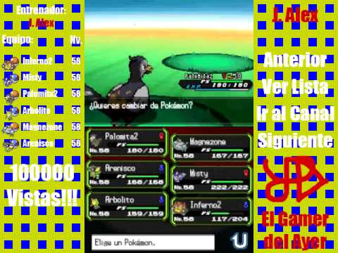 Pokemon Negro 2 y Blanco 2 - Walkthrough Parte 57: No más sets de pokés!!!