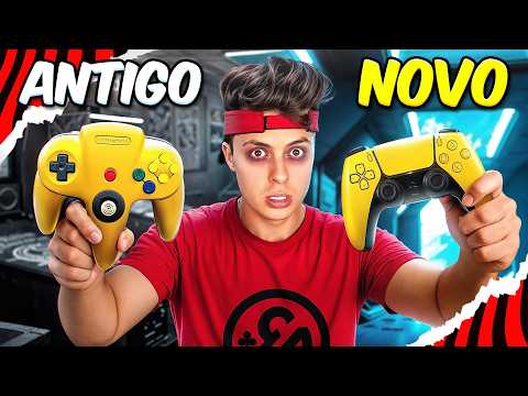 OLD VIDEO GAMES VS NEW! *24 Hours