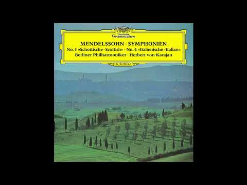 Mendelssohn Symphony No 4 / Karajan, Berliner Philharmoniker (remastered 2016)