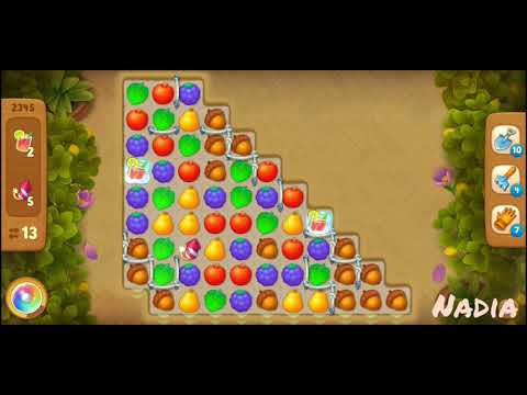 Gardenscapes Level 2345. No Boosters used