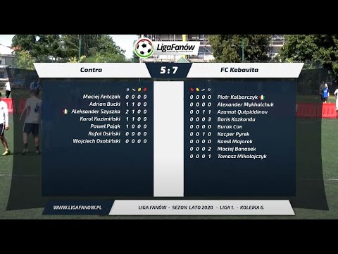 SKRÓT MECZU Contra 5-7 FC KEBAVITA