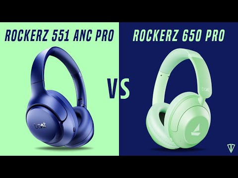 Thumbnail for boAt Rockerz 650 Pro VS boAt Rockerz 551 ANC Pro
