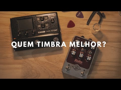 RUBY UAD vs HX STOMP | Review Comparativo