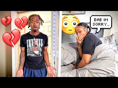 CAUGHT CHEATING WITH THE DOOR LOCKED PRANK ON BOYFRIEND😳 *THIS HAPPENED*