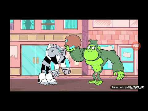 Teen Titans Go Beast Boy Kong Cyborg Bowling Vs Billy Numerous Thunder Alley K-O