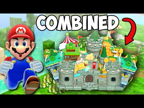 A Full Mario World Squished into One Level