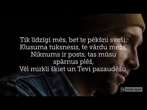 MESA "Visu No Jauna" teksts/lyrics/vārdi