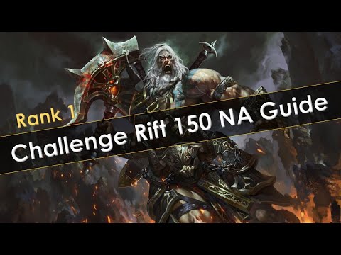 Diablo 3 Challenge Rift 150 NA Guide Rank 1