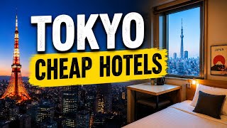 Top 12 Cheap Hotels in Tokyo 🇯🇵 Best Budget Stays Near Train Stations