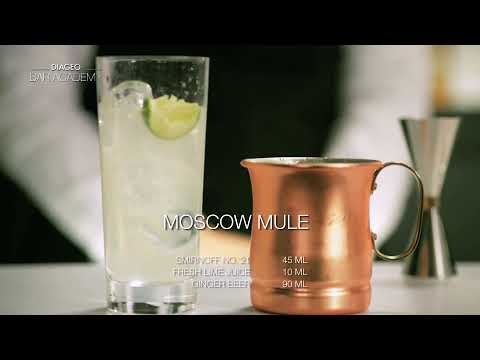 How To Make A Moscow Mule: Classic Cocktail Recipe 🍸🐴 | Diageo Bar Academy