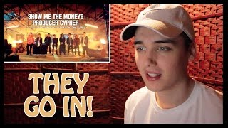 SHOW ME THE MONEY 6 PRODUCER CYPHER REACTION [K-HIPHOP BEATS K-POP]