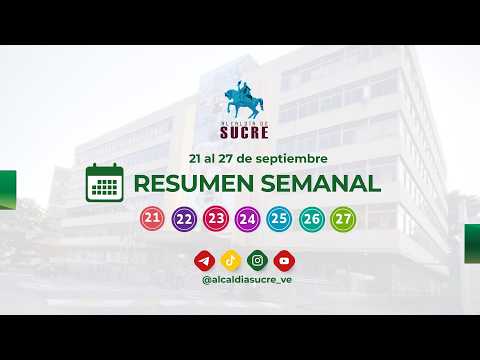 Resumen Informativo Semanal - Del 21 al 27 de septiembre de 2026