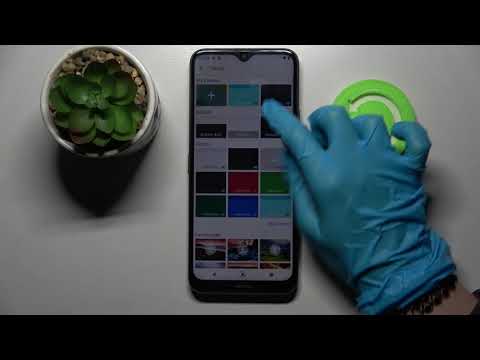 How to Customize Theme of Keyboard with Picture in Nokia G50 5G - Pick Keyboard Theme