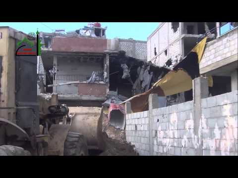 اشتباكات ومعارك تخوضها كتيبة المقداد بن عمرو مع قوات النظام في مدينة داريا في ريف دمشق